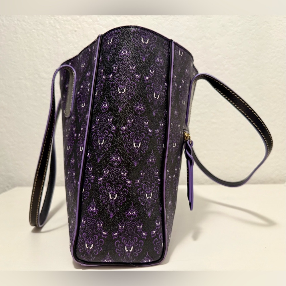 Dooney & Bourke Disney Haunted Mansion Patterned Tote - Picture 4 of 7